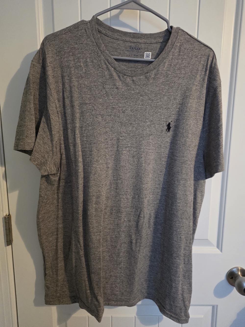 Polo by Ralph Lauren Heather Gray Short Sleeve Crewneck Tee